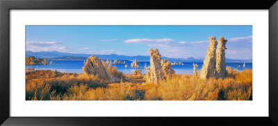 Tufa Formations Mono Lake, California, Usa by Panoramic Images Pricing Limited Edition Print image