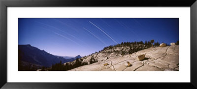 Star Trails, Yosemite National Park, California, Usa by Panoramic Images Pricing Limited Edition Print image