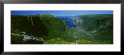 High Angle View Of A Plateau, Gros Morne National Park, Newfoundland And Labrador, Canada by Panoramic Images Pricing Limited Edition Print image