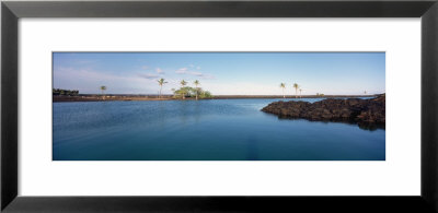 High Angle View Of A Bay, Kiholo Bay, Kona, Hawaii, Usa by Panoramic Images Pricing Limited Edition Print image