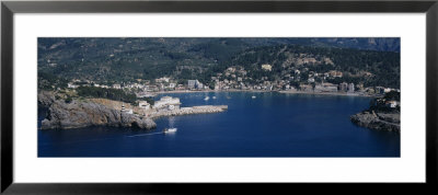 High Angle View Of An Island, Puerto De Soller, Majorca, Spain by Panoramic Images Pricing Limited Edition Print image