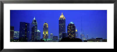 Evening, Atlanta, Georgia, Usa by Panoramic Images Pricing Limited Edition Print image