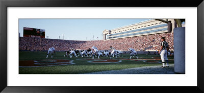 Football Game, Soldier Field, Chicago, Illinois, Usa by Panoramic Images Pricing Limited Edition Print image