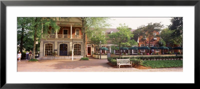 Tourist In Town Square, Williamsburg, Virginia, Usa by Panoramic Images Pricing Limited Edition Print image