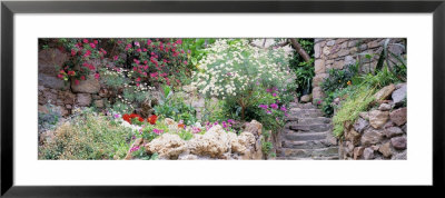 Garden, Old Town, Tossa De Mar, Costa Brava, Spain by Panoramic Images Pricing Limited Edition Print image