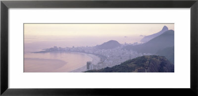 Sunset, Copacabana Beach, Rio De Janeiro, Brazil by Panoramic Images Pricing Limited Edition Print image