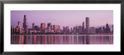 City On The Waterfront, Chicago, Illinois, Usa by Panoramic Images Pricing Limited Edition Print image