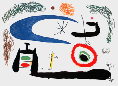 Dormir Sous La Lune by Joan Miro Pricing Limited Edition Print image