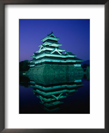 Matsumoto-Jo Castle At Night, Matsumoto, Japan by Martin Moos Pricing Limited Edition Print image