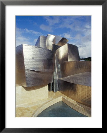 Guggenheim Museum, Designed By American Architect Frank O. Gehry, Opened 1997, Bilbao by Christopher Rennie Pricing Limited Edition Print image