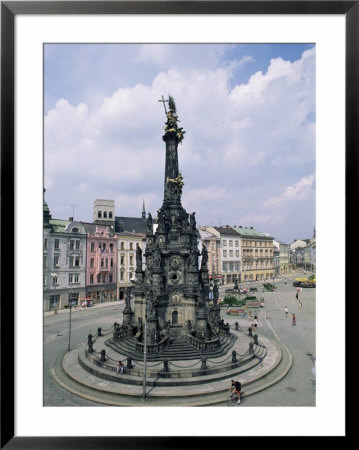 Holy Trinity Column, Main Square, Olomouc, North Moravia, Czech Republic by Upperhall Pricing Limited Edition Print image