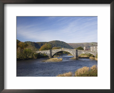 Pont Fawr Bridge, Arched Stone Bridge Built By Inigo Jones In 1636, Conwy River, Llanrwst by Pearl Bucknall Pricing Limited Edition Print image