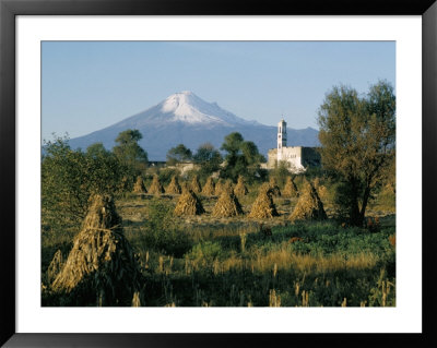 The Volcano Of Popocatepetl, Puebla State, Mexico, North America by Robert Cundy Pricing Limited Edition Print image