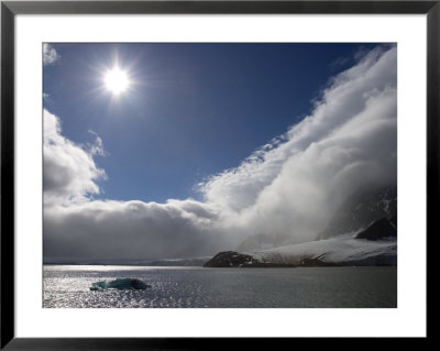 The Midnight Sun Shines On Hornsund Fjord In Svalbard by Ralph Lee Hopkins Pricing Limited Edition Print image