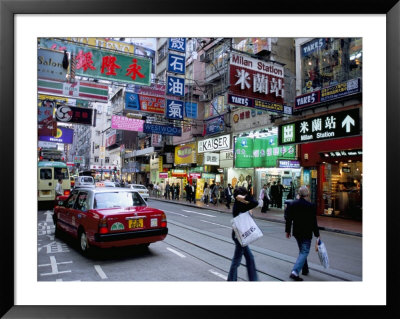 Causeway Bay, Hong Kong Island, Hong Kong, China by Amanda Hall Pricing Limited Edition Print image