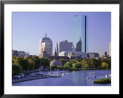 City Skyline In Early Morning, Boston, Massachusetts, New England, Usa by Roy Rainford Pricing Limited Edition Print image