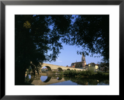 Bridge Over The River Main, Wurzburg, Bavaria, Germany by Oliviero Olivieri Pricing Limited Edition Print image