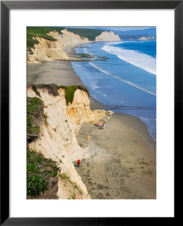 Drakes Beach, Point Reyes National Seashore, California, Usa by Julie Eggers Pricing Limited Edition Print image