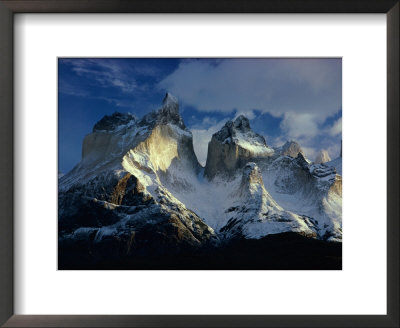 Scenic View Of The Cordillera De Paine by George F. Mobley Pricing Limited Edition Print image