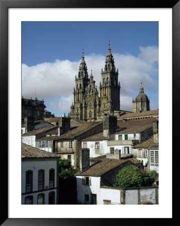 Santiago De Compostela, Unesco World Heritage Site, Galicia, Spain by Adam Woolfitt Pricing Limited Edition Print image