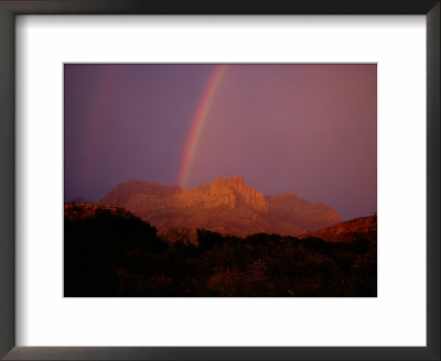 Rainbow Over Zion National Park by Sam Abell Pricing Limited Edition Print image