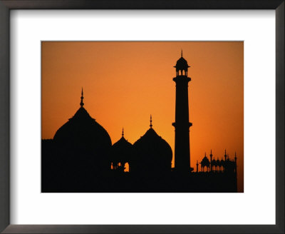 The Jama Masjid In Old Delhi, The Largest Mosque In India, Built By Shah Jahan, Delhi, India by Richard I'anson Pricing Limited Edition Print image