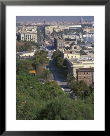 City View, Barcelona, Spain by Michele Westmorland Pricing Limited Edition Print image