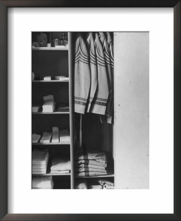 West Point Cadet's Locker Neatly Arranged In Barracks At The Us Military Academy by Alfred Eisenstaedt Pricing Limited Edition Print image