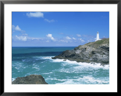 Trevose Lighthouse, Trevose Head, North Coast, Cornwall, England, United Kingdom by Lee Frost Pricing Limited Edition Print image