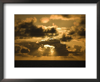 Sunrise Over The South Pacific, French Polynesia by Tim Laman Pricing Limited Edition Print image