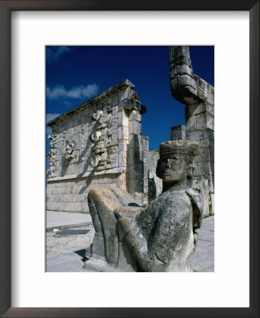 Mayan Ruins At Chichen Itza Site, Chichen Itza, Yucatan, Mexico by Eric Wheater Pricing Limited Edition Print image