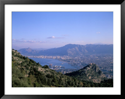 View Over Palermo, Island Of Sicily, Italy, Mediterranean by Oliviero Olivieri Pricing Limited Edition Print image