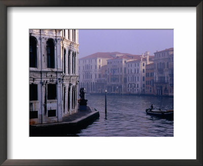 Early Morning Mist On Grand Canal Venice, Italy by Glenn Beanland Pricing Limited Edition Print image