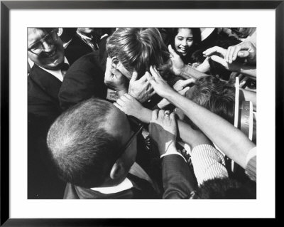 Senator Robert F. Kennedy Campaigning by Bill Eppridge Pricing Limited Edition Print image