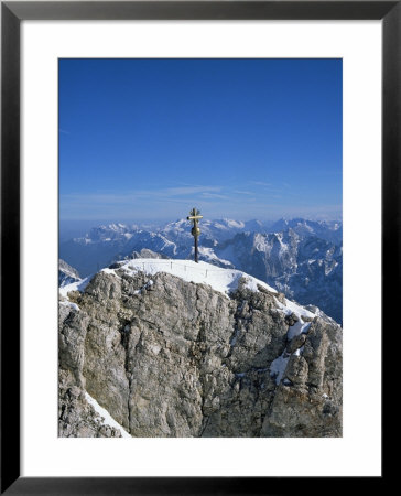 Zugspitze Peak 2963M, Highest Mountain In Germany, Bavaria, Germany by Hans Peter Merten Pricing Limited Edition Print image