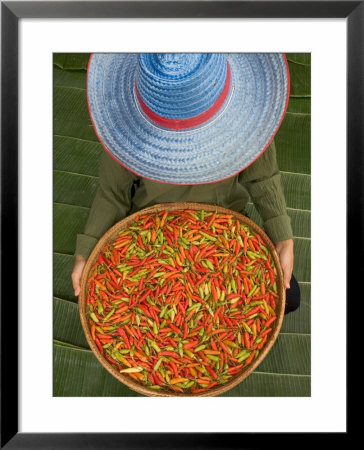 Farmer Selling Chilies, Isan Region, Thailand by Gavriel Jecan Pricing Limited Edition Print image
