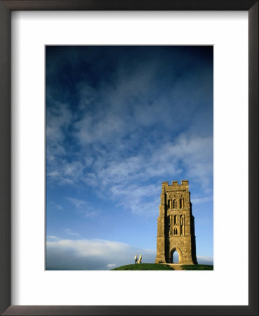 Glastonbury Tor Or The Tower Of St. Michael, Glastonbury, Somerset, England by Jon Davison Pricing Limited Edition Print image