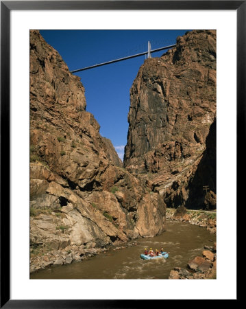 Rafting On The Arkansas River Below The Royal Gorge Bridge by Richard Nowitz Pricing Limited Edition Print image