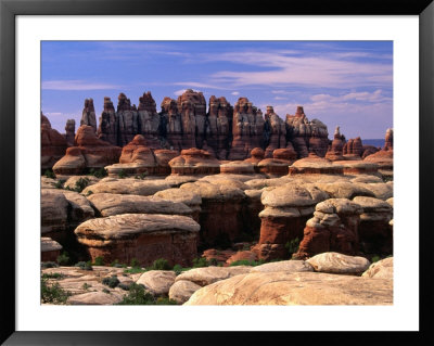 Chesler Park Trail In Needles Region, Canyonlands National Park, Usa by Carol Polich Pricing Limited Edition Print image