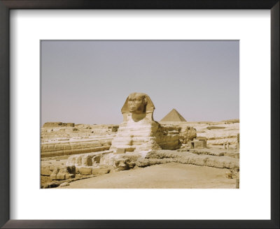Traditional View Of The Great Sphinx At Giza by Joseph Baylor Roberts Pricing Limited Edition Print image