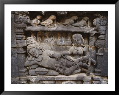 Relief Sculpture On Temples At Borobudur by Paul Chesley Pricing Limited Edition Print image
