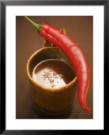 A Mug Of Chili Chocolate by Anita Oberhauser Pricing Limited Edition Print image