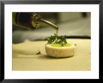 French Goat Cheese In Pastry, Clos Des Iles, Le Brusc, Cote D'azur, Var, France by Per Karlsson Pricing Limited Edition Print image