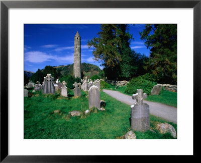 The Round Tower Of Glendalough, Leinster, Ireland by Greg Gawlowski Pricing Limited Edition Print image