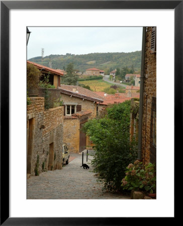 View Down Side Street, Burgundy France by Lisa S. Engelbrecht Pricing Limited Edition Print image