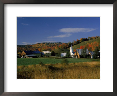 Country Village, East Corinth, Vt by Gail Dohrmann Pricing Limited Edition Print image