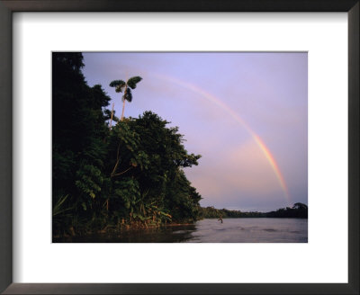 Rainbow Over Amazon Rain Forest by Steve Winter Pricing Limited Edition Print image