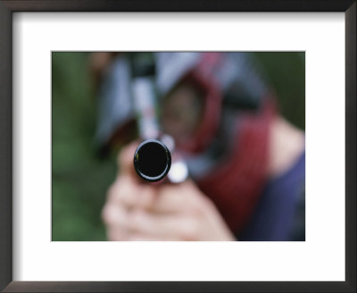A Twenty-Year-Old Male Playing Paint Ball by Brian Gordon Green Pricing Limited Edition Print image