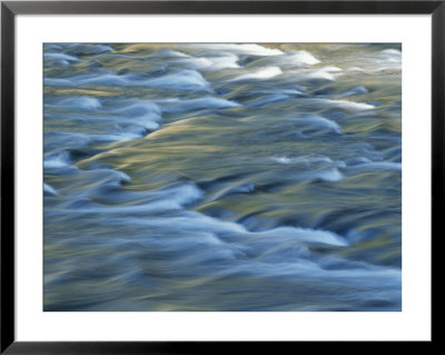 Swiftly Rushing Water In A Stream by Tom Murphy Pricing Limited Edition Print image