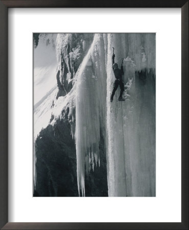 A Climber Scales Too Much Goose On The Upper South Fork Valley by Bobby Model Pricing Limited Edition Print image